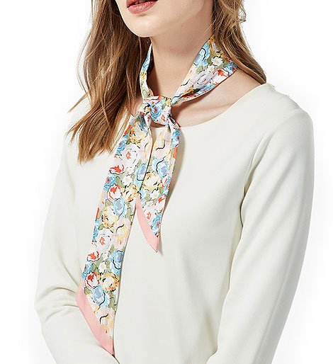 Small Size Silk Scarf